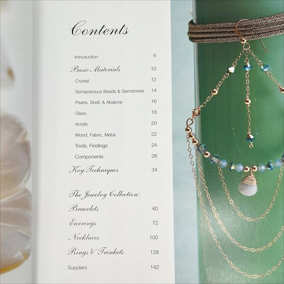 Bejeweled Book Beautiful Fashion Jewelry to Make and Wear by Claire Aristides - Picture 4 of 4